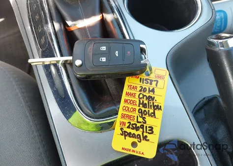 2014 Chevrolet Malibu 1Ls from USA, damaged, VIN 1G11B5SL7EF256913